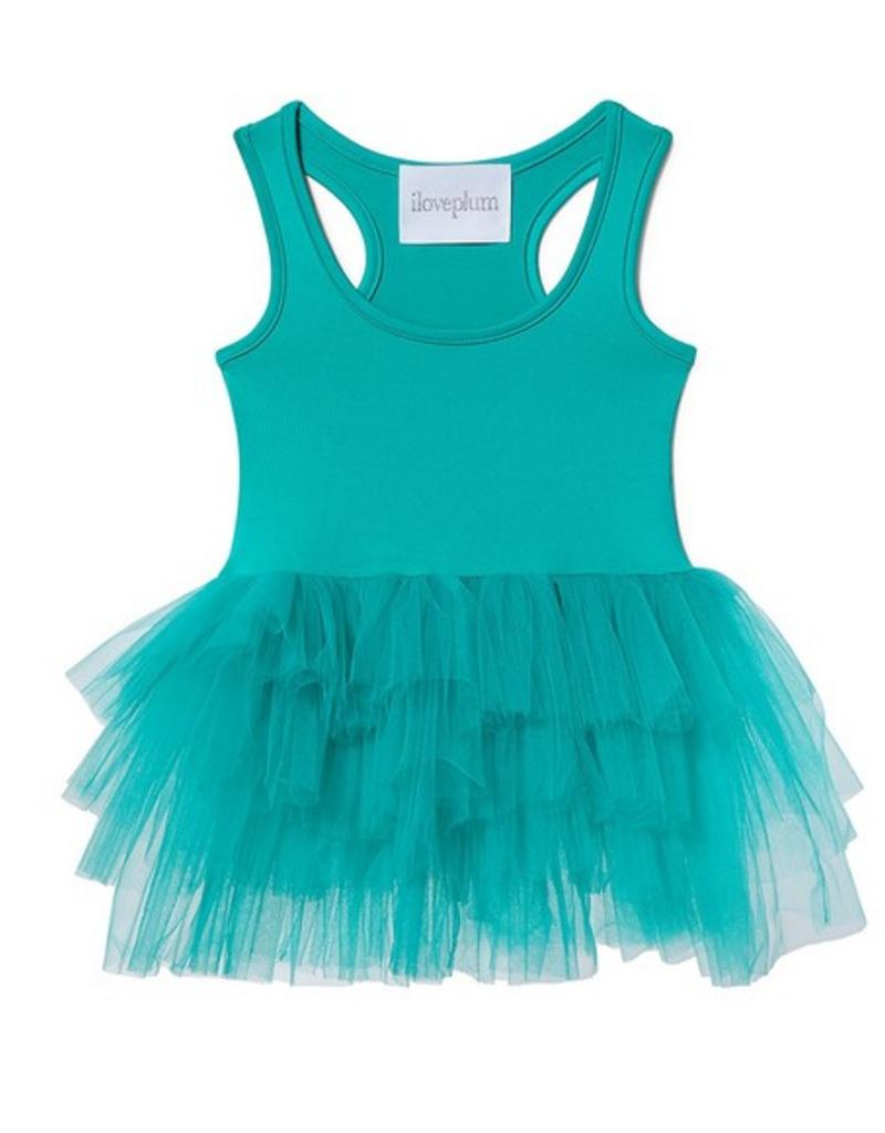 teal tutu dress