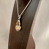 Fossil Mammoth Tooth and Jasper Pendant #286-SOLD
