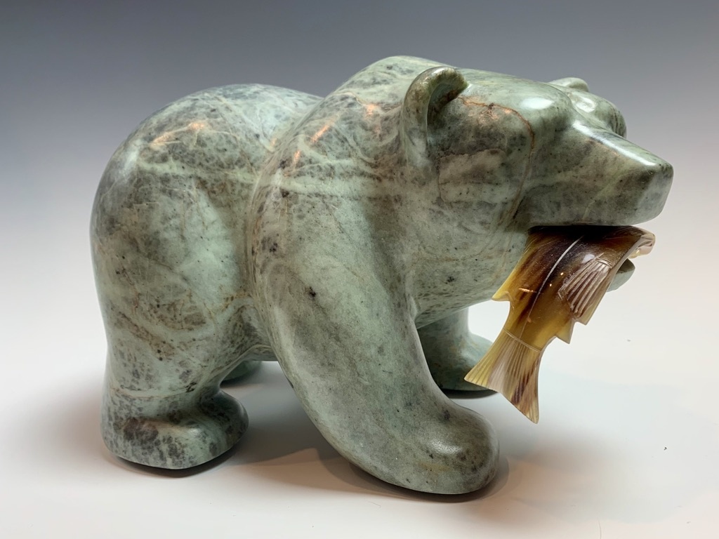 Barry The Soapstone Bear #300 - SOLD