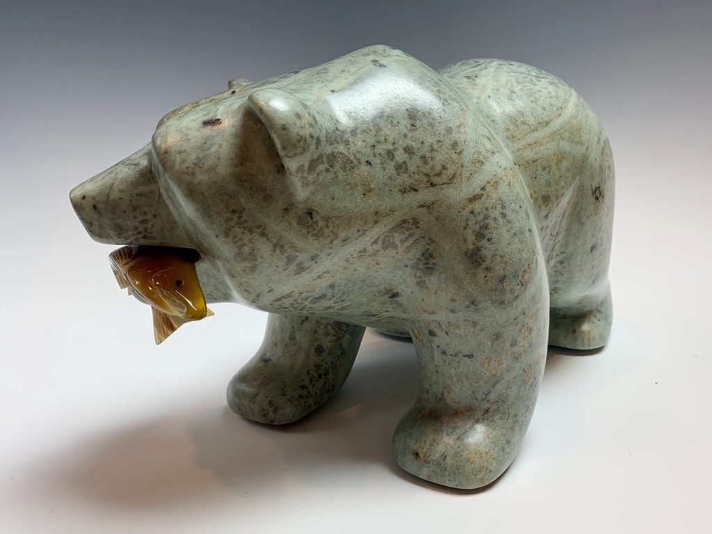 Barry The Soapstone Bear #300 - SOLD