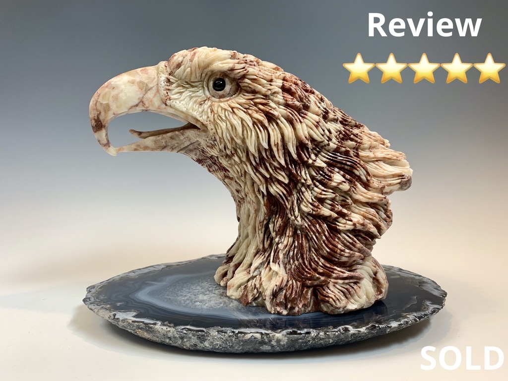 Eagle - Marble Sculpture #374