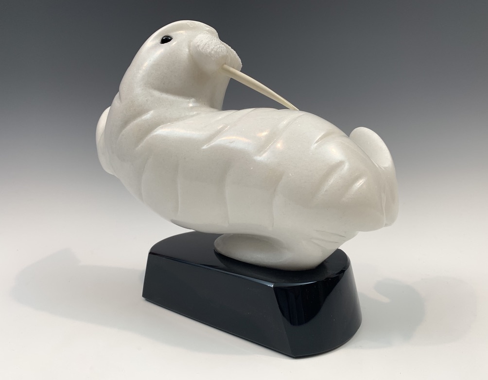 Walrus - Marble Sculpture #397