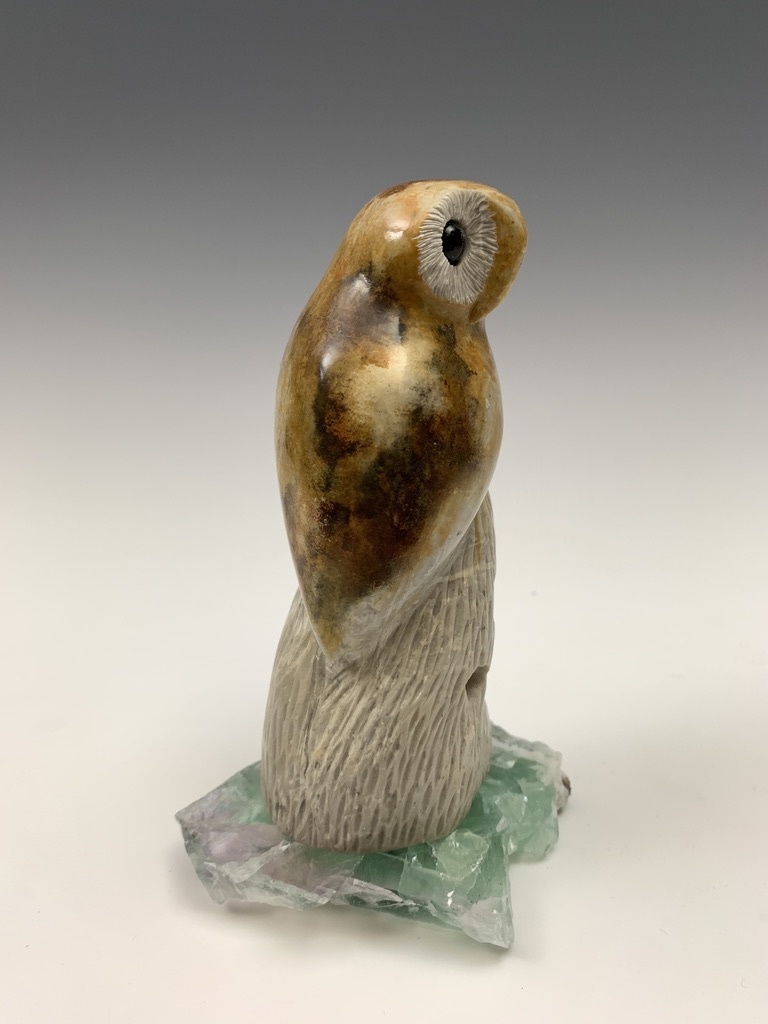 Owen - The Soapstone Owl #444