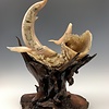 First Breath - Sheep Horn Sculpture #456 - SOLD