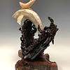 First Breath - Sheep Horn Humpback Whale Sculpture #453