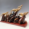 Whale Migration Sculpture #497-SOLD