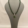 Alaskan Jade Beaded Necklace #257-SOLD