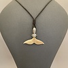 Fossil Whale Tail Necklace #526