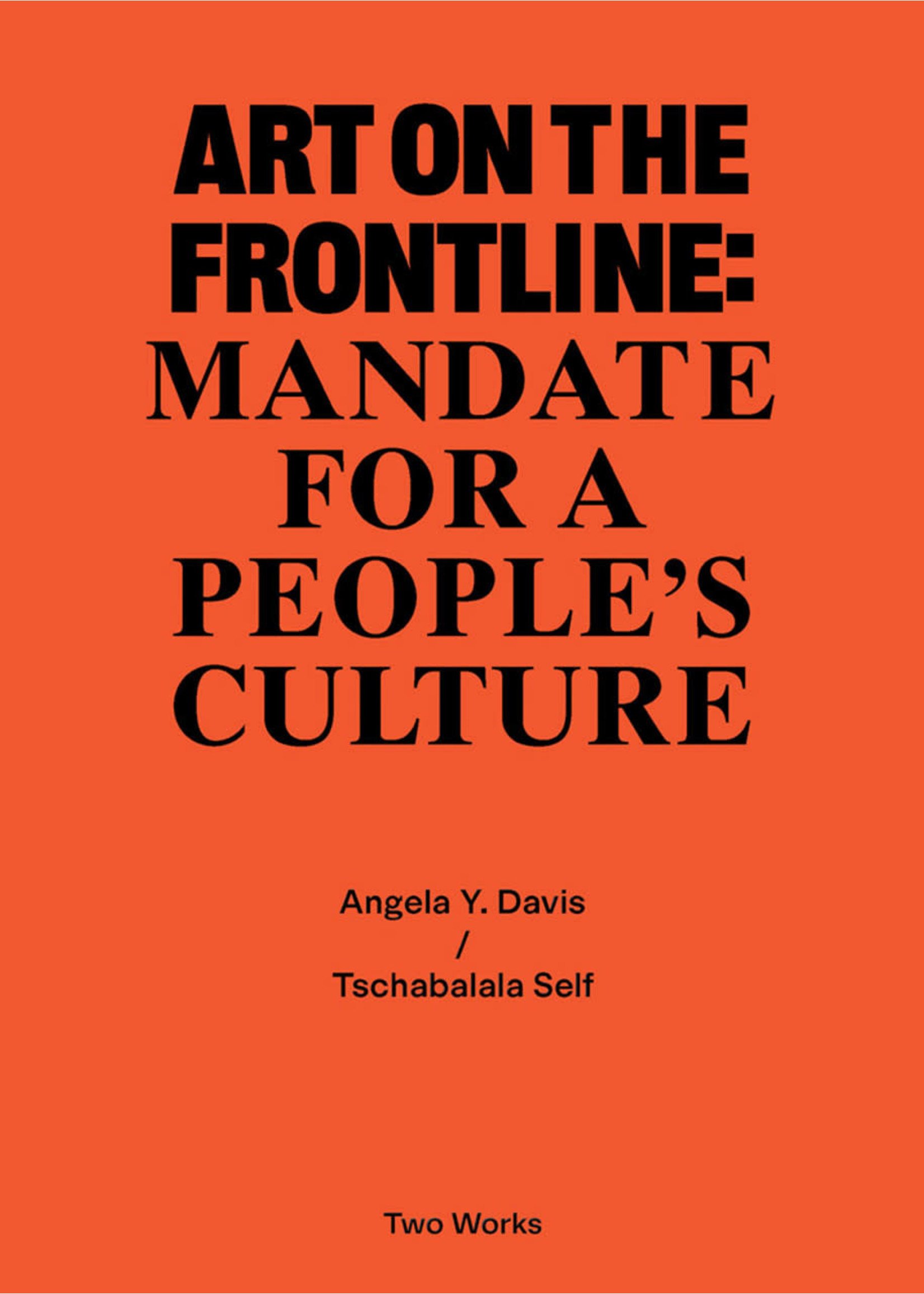 Afterall Books Art on the Frontline: Mandate for a Peoples' Culture