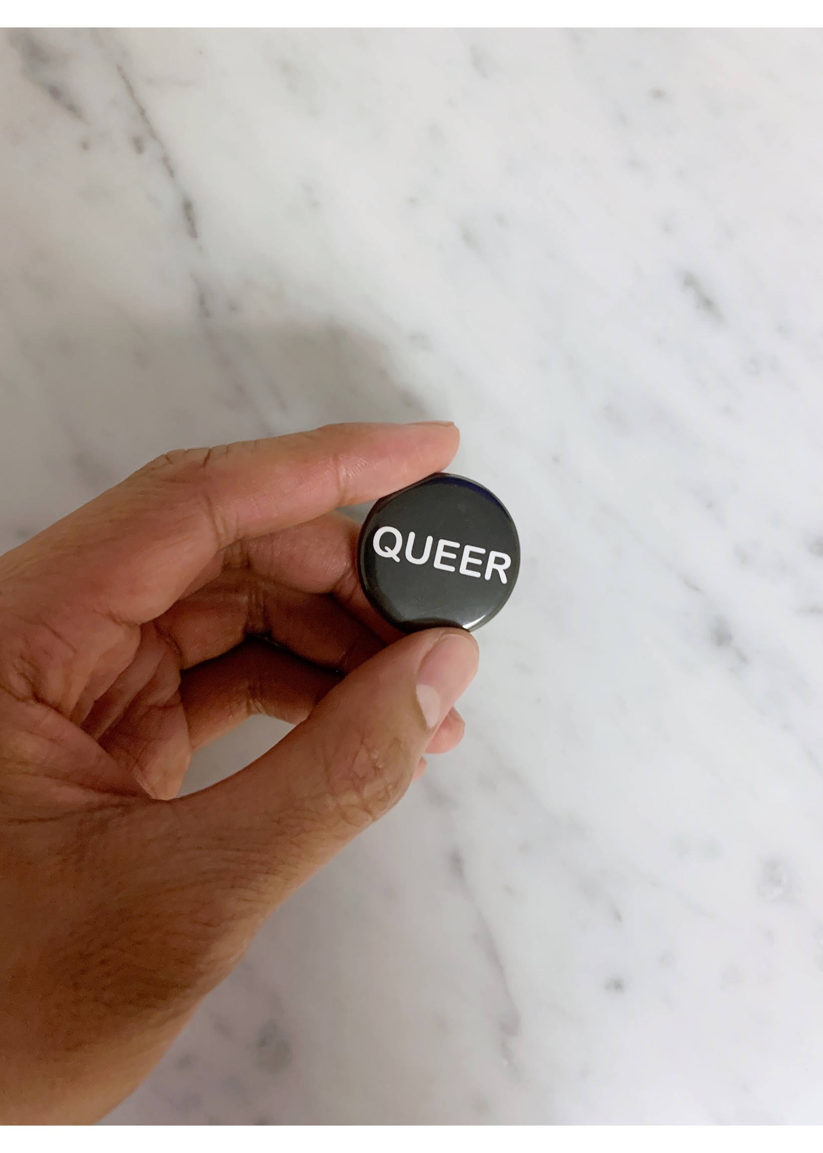 Double Denim Dude Queer Pin