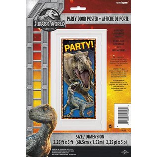 Jurassic World 2 Door Poster (27"W x 60"L)