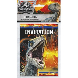 Jurassic World 2 Invitations
