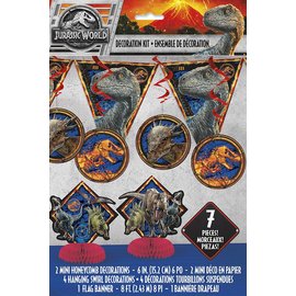 Jurassic World 2 7pc. Decoration Kit