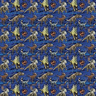 Jurassic World Gift Wrap