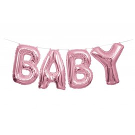 BABY - Air Only Foil Banner Kit - Pink