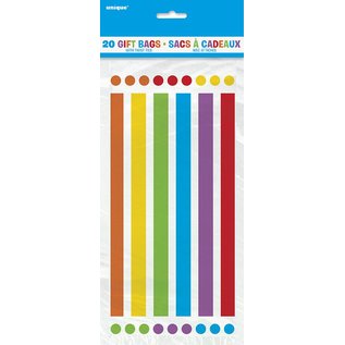 Rainbow Birthday Cello Bags