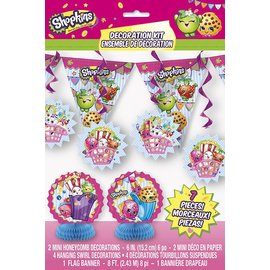 Shopkins 7 piece Decoration Kit