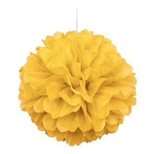 Hanging Paper Puff Ball Decorations