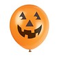 12" Halloween Jack-o-lantern Face Balloons