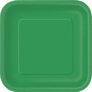 9" Paper Plates (Square)