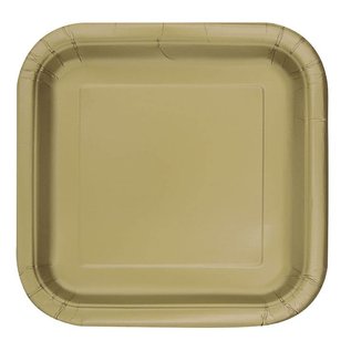 9" Paper Plates (Square)