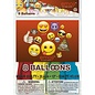 Emoji 12" Printed Latex Balloons