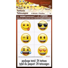 Emoji Tattos (24/pk)