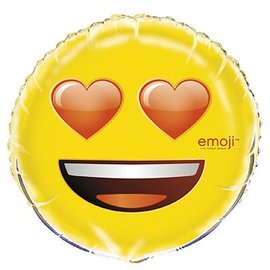 Emoji 18" Heart Eyes Foil