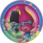 Trolls 9" Plates 8/pk