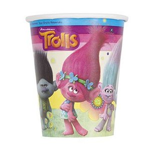 Trolls 9oz. Paper Cups