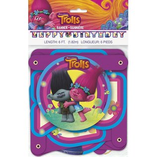 Trolls Large Jointed Banner