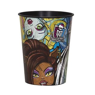 Monster High 16z. Plastic Cups