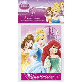 Disney Princess Sparkle Invitations