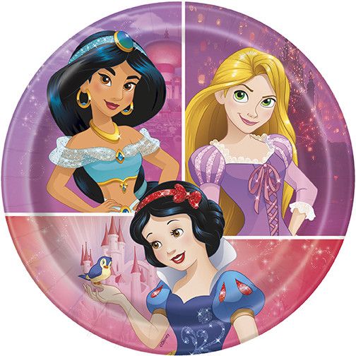 Disney Princess 7 Plates