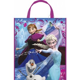 Disney Frozen Plastic Tote Bag 13"Hx11"W (Sold Individually)