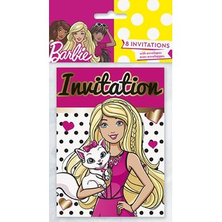 Barbie Invitations