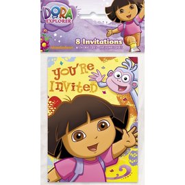 Dora The Explorer Invitations