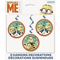 Despicable Me Hanging Swirl Decorations 3/pk (26"L)