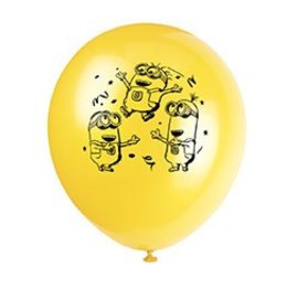 Despicable Me 12" Printed Latex Balloons