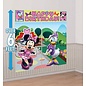 Minnie Mouse 5pc Wall Decoration Kit (Scene Setter)