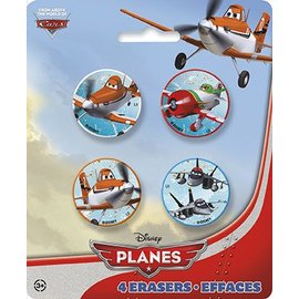 Disney Planes Erasers 4/pk