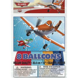 Disney Planes 12" Printed Latex Balloons