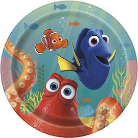 Finding Dory 7" Plates