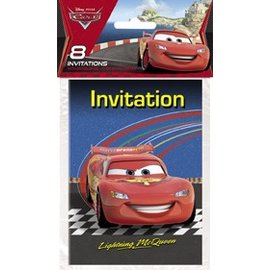 Disney Cars Invitations