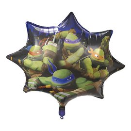 35" Teenage Mutant Ninja Turtles Star Shaped Foil Balloon
