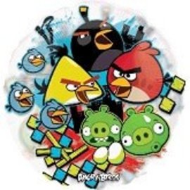 26" Angry Birds See Thru Strechy Plastic Balloon