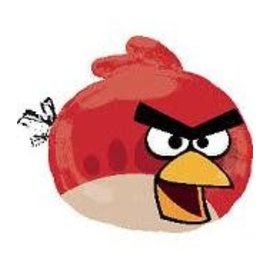 23" Angry Birds Red Bird Foil Balloon