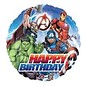 18" Avengers Happy Birthday Foil Balloon