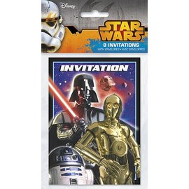 Star Wars Invitations