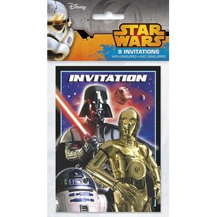 Star Wars Invitations